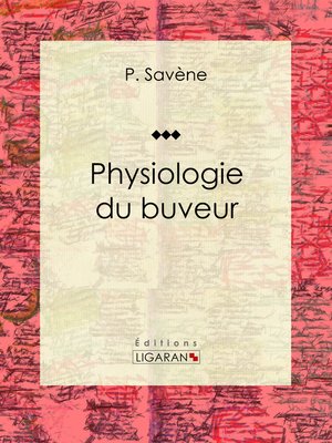 cover image of Physiologie du buveur